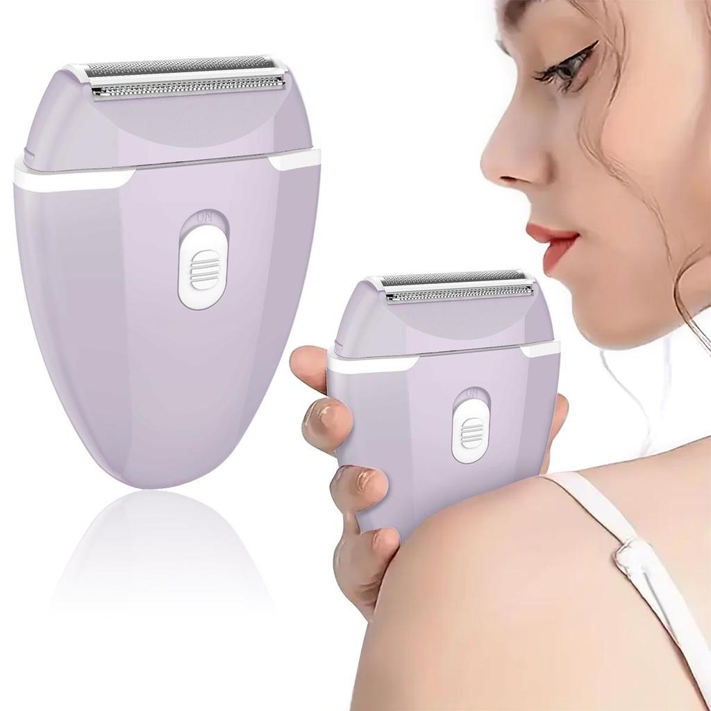 Washable Electric Women's Shaver Head - Battery Operated, Painless, Multifunctional, Replaceable