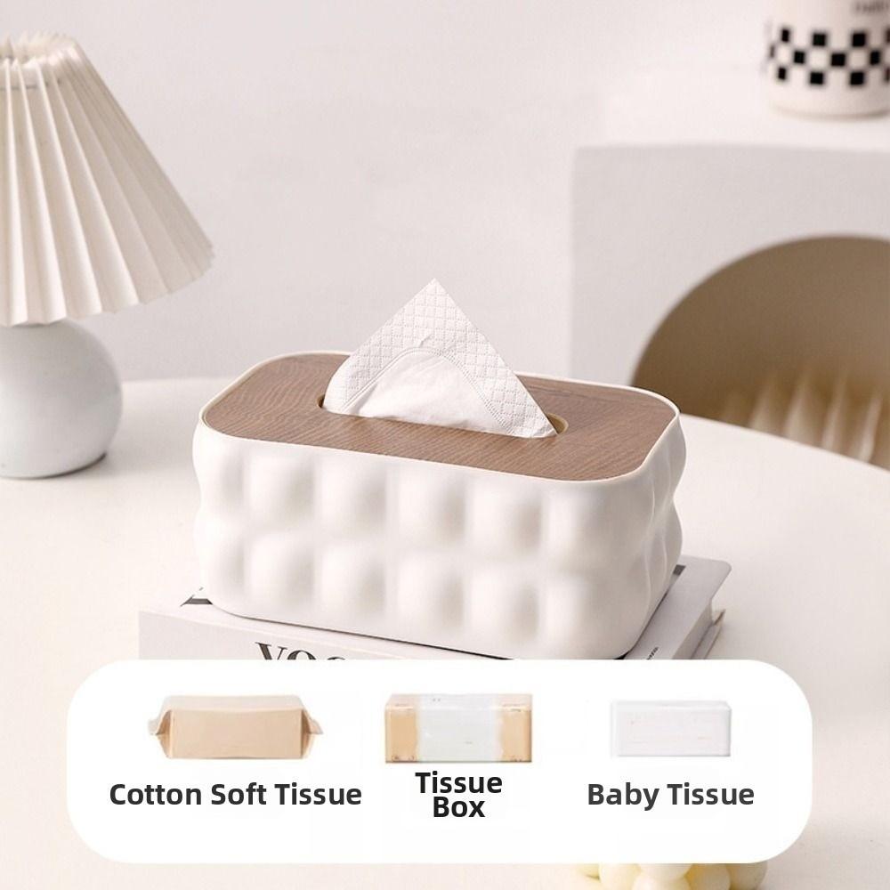 Multi-purpose Napkin Box Decorative Paper Storage Holder Miscellaneous Organizer  Bathroom