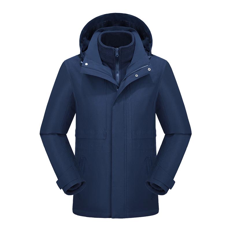 

Men s and Women s 3-in-1 Warm Graphene Jacket for Autumn/Winter - Detachable Hiking and Mountaineering Suit S