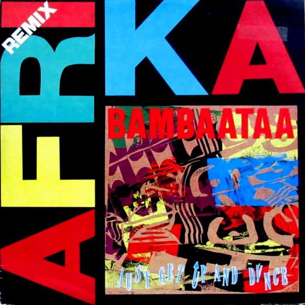 12inch Record AFRIKA BAMBAATAA  Just Get Up And Dance Remix DFC043 DFC 1991 Italy Dance  Electronica Used