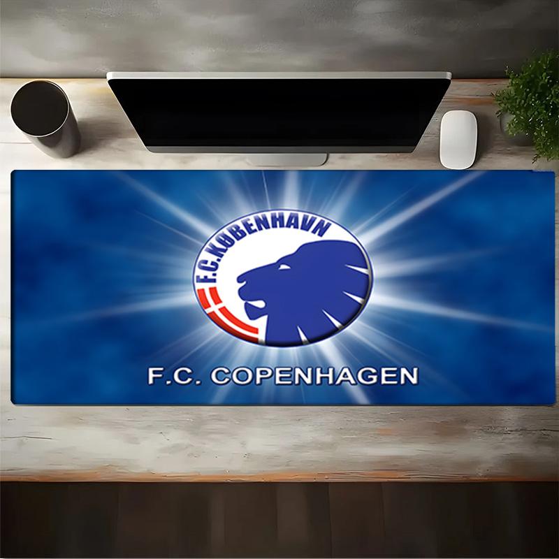 Copenhagen Lion Emblem Mouse pad, Gaming Mouse Pad, keyboard pad, Desk Decor for computer notebook Fan Gift Birthday Gift