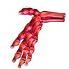 Realistic Poseable Halloween Skeleton Hand Sculpture Movable Human Skull Palms Model For Themed Decorations HX6C