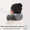 Portable Neck Pillow for Travel & Home Use Ergonomic Cervical Support Easy Storage Comfortable Sleep Slow Rebound Lightweight