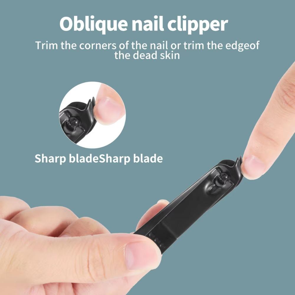 32pcs with Storage Case Manicure Set Professional Pedicure Kit Nail Clippers Kit  Student