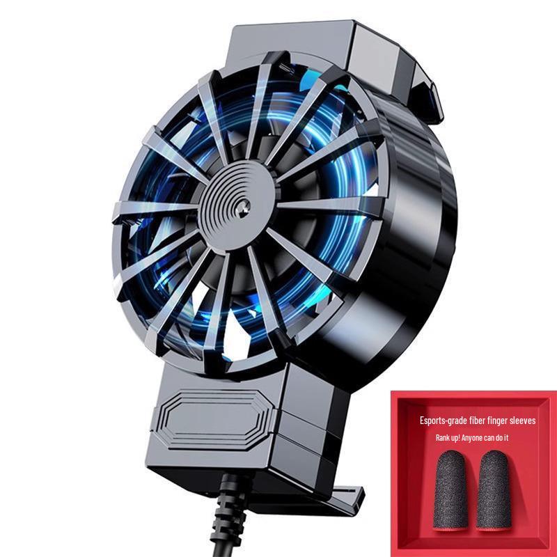 

Киберспортивный кулер для мобильного телефона: Вентилятор-клипса для быстрого охлаждения спины для Apple и Black Shark