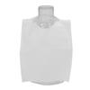 100pcs Disposable Adult Bib Waterproof Restaurant Beauty Salon Dental Bib for Elderly 15.7 X 23.6 Inch White