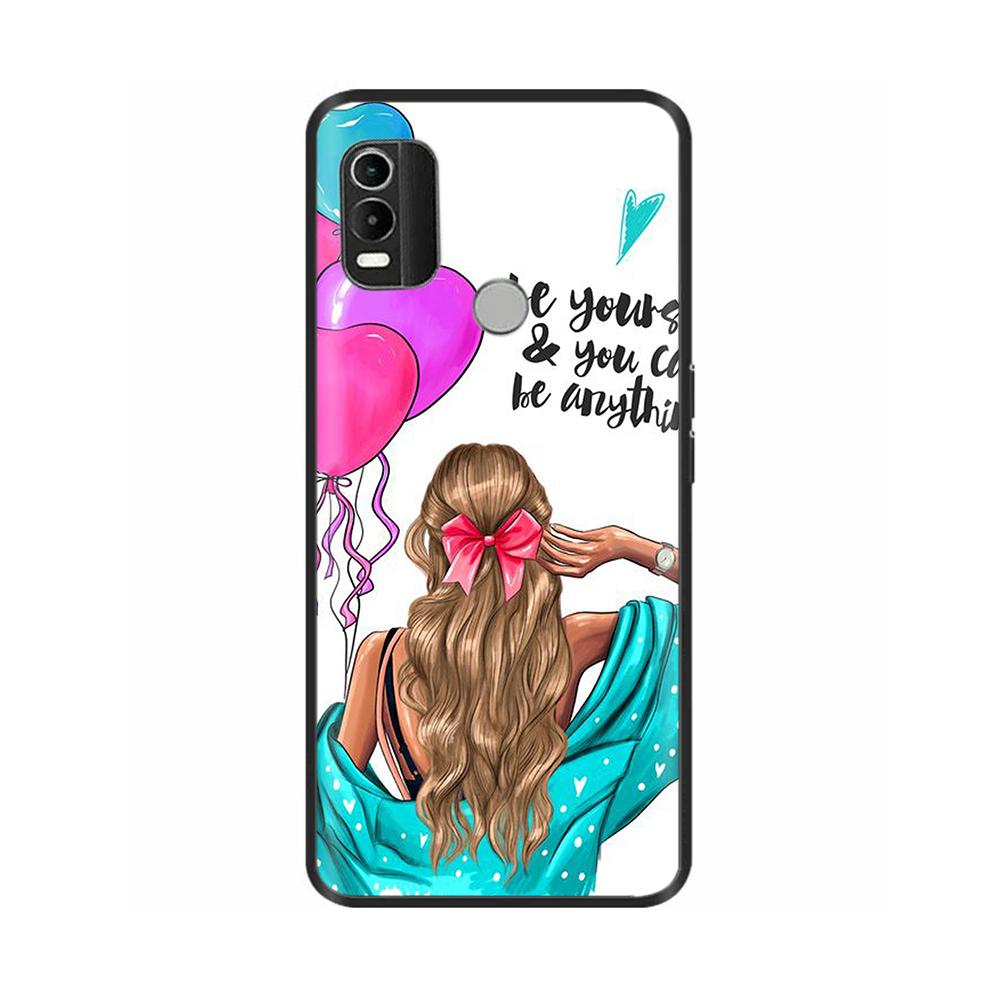 For Nokia C21 Plus Case Soft Silicone TPU Cover For Nokia C21 Fundas Capa For Nokia C21 Plus Phone Case Black Bumper Coque Shell