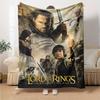 1pc Lord of the Rings Return of the King Flannel Blanket Soft Warm Throw for Home, Office, Travel, All-Season Cozy Bedding GiftL1215
