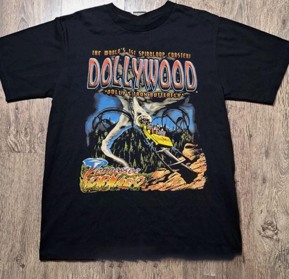

Iron Butterfly Dollywood For Men Women Cotton T-Shirt L