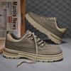 Men's Platform Boots Fashion Casual Desert Trendy Versatile Non-slip Sports New Comfortable Hiking Shoe Work Boot Bota Masculina