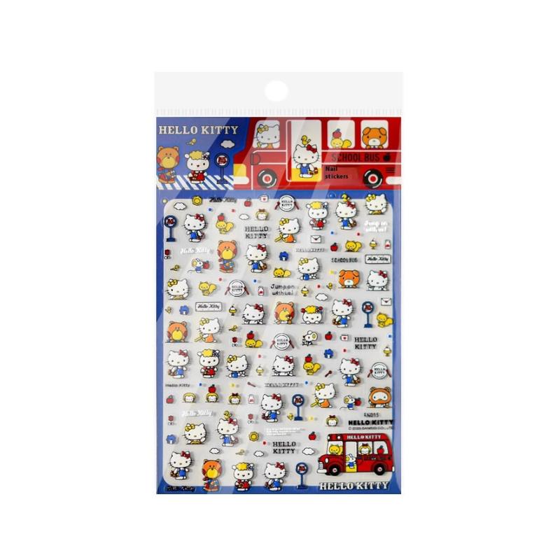 

Sanrio Hello Kitty Nail Stickerself-Adhesive Decals Kuromi Melody Nail Art Decoration Diy Manicure Design