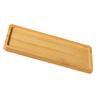 Wooden Coaster for Drinks Natural Rectangular Retro Insulated Coaster Cup Mat for Tabletop