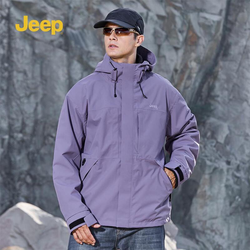JEEP Unisex Windproof Waterproof Outdoor Jacket
