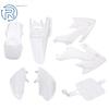 For Honda XR50 CRF50 SDG SSR 107 125 Dirt Pit Bike Plastic Fender Fairing White