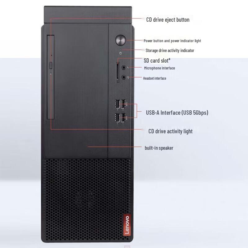 Lenovo ThinkCentre M760 Commercial Desktop (CN Version)