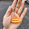 5Pcs Funny Color-Changing Baked Crab Car Pendant Car Decoration Accessories Creative Swing Goose Lobster Keychain Bag Pendant