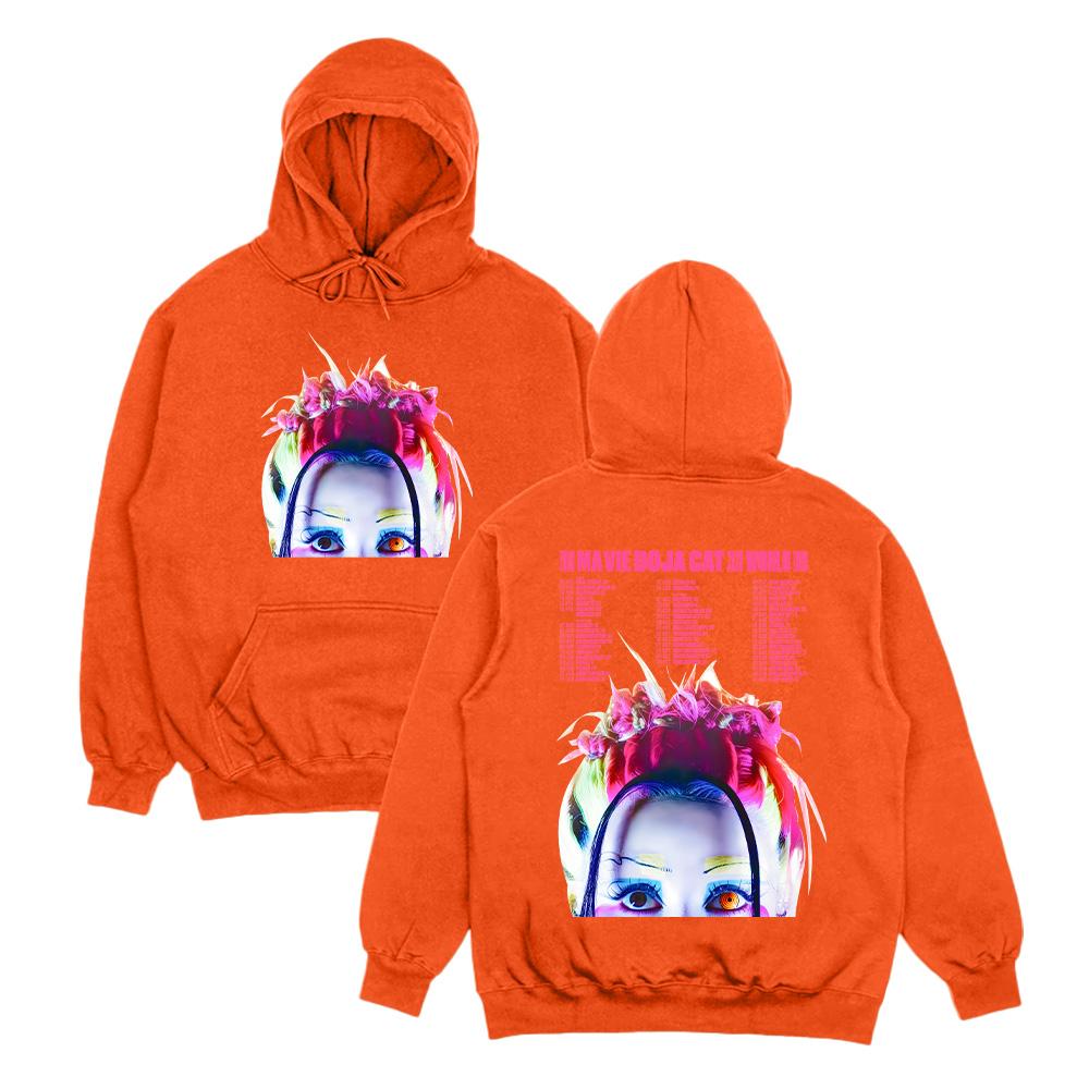 Y2k Hip Hop Hoodies Doja Cat 2026 Welttournee Pullover Lässig Locker Unisex Kleidung Mode Vielseitiges Sweatshirt Lässig