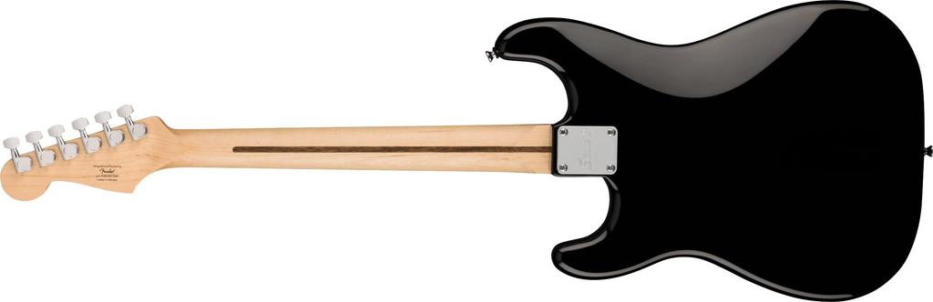 Fender Squier by Fender Squier Electric Guitar Squier HT Laurel Black Black with Soft Case Sonic™ Stratocaster® H, Fingerboard, Pickguard,