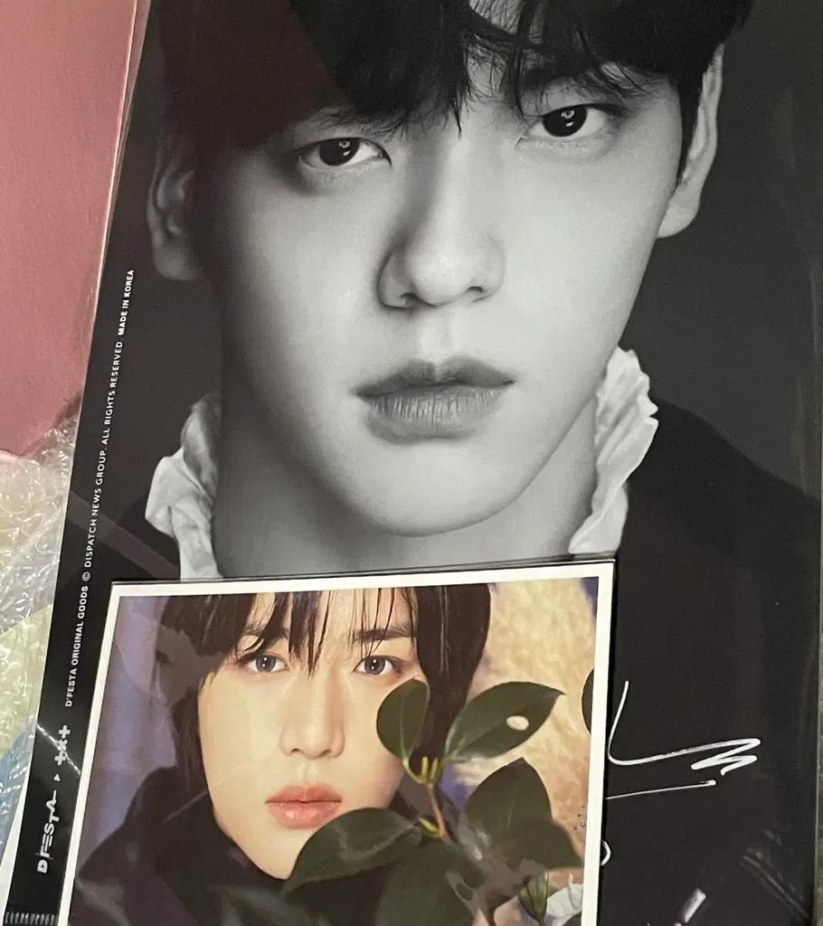 TOMORROW X TOGETHER Tsuba Touyongjun Taehyung Poka, DIFESTA Soobin Elsa File, General-purpose Postcard Used