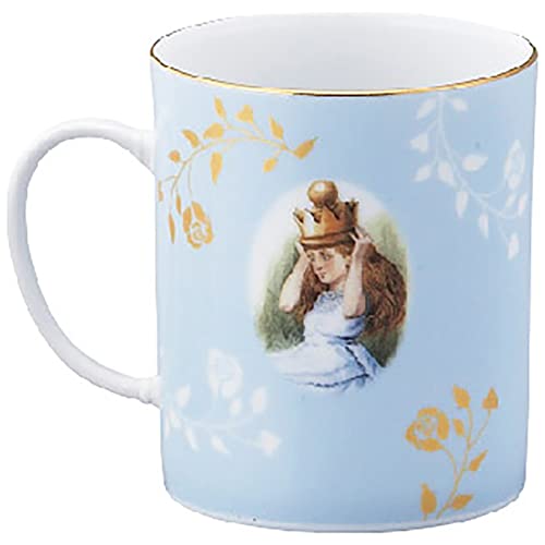 Macmillan Alice In Wonderland Classic Cecera (Yamaka Premium Porcelain) Pair of Mugs (350ml) Set, Made In Japan, ALC10-13