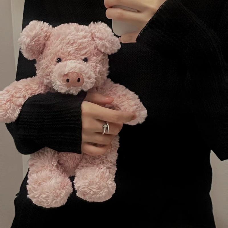 Barnaby's Pink Pig Plush Toy - Comfort Doll Pillow Gift for Girls