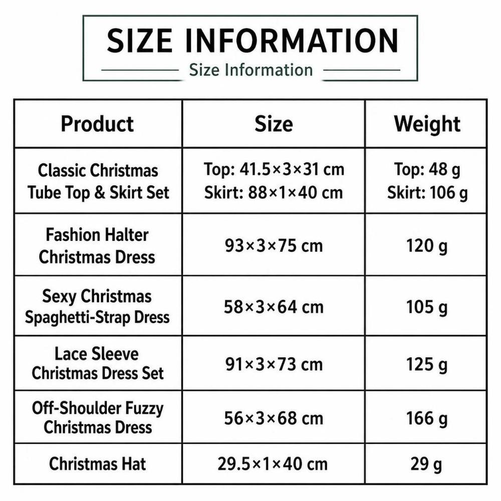 Red Christmas Dress Santa Claus Christmas Perform Costume Fashion Santa Claus Outfit  Xmas Suit