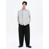 Balloon Pintuck Banding Slacks Black