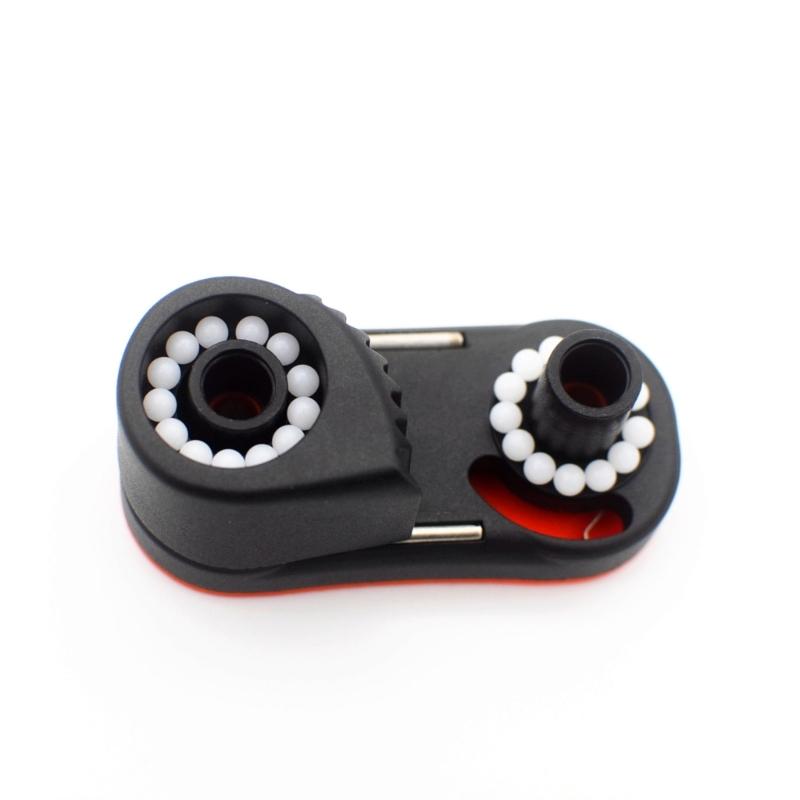 Adjustable Boats Rope Clamp With Double Ball Bearing Secures 3-6mm/3-12mm Cables For Boating and Fishing Applications