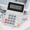 Multifunctional 12 Digits Calculator Large Screen Display Desktop Calculator  Student Use