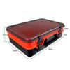 Tackle Box, Multiple Compartments Hardware Portable Box Storage Case, Double Layer Lure With Removable Small Bin For Outdoor Fishing