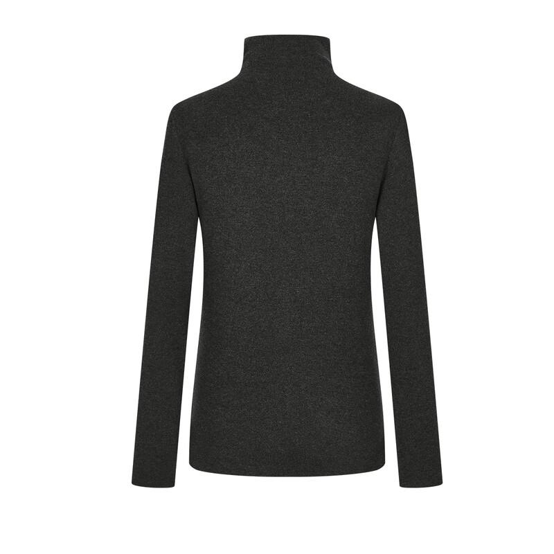 FivePlus Women's High-Neck Knitted Long Sleeve Top