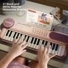 37 Keys Musical Toy Multifunctional Musical Keyboard Kids Piano Keyboard  Early Learning