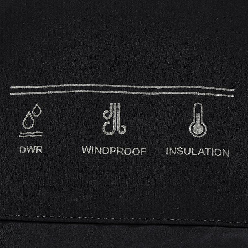 Fila Blue Fashion Trend Classic Versatile Woven Hooded Jacket Men Jackets F11M542711FBK