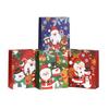6/10pcs StoBag Christmas Party Paper Tote Bags Recyclable Gift Bags for Candy Cookies Classroom Exchange Winter Events