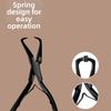 Anti-slip Stainless Steel Pliers Microlink Bead Remover Clamp  for Opening Micro Ring Beads