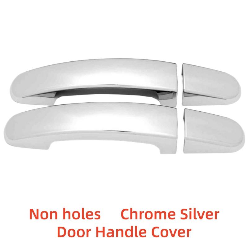 Car Upgrade Chrome Accessories Door Handle Cover Trim Paste Style 2Door For Ford Transit  Tourneo 2013 2014 2015 2016 2017
