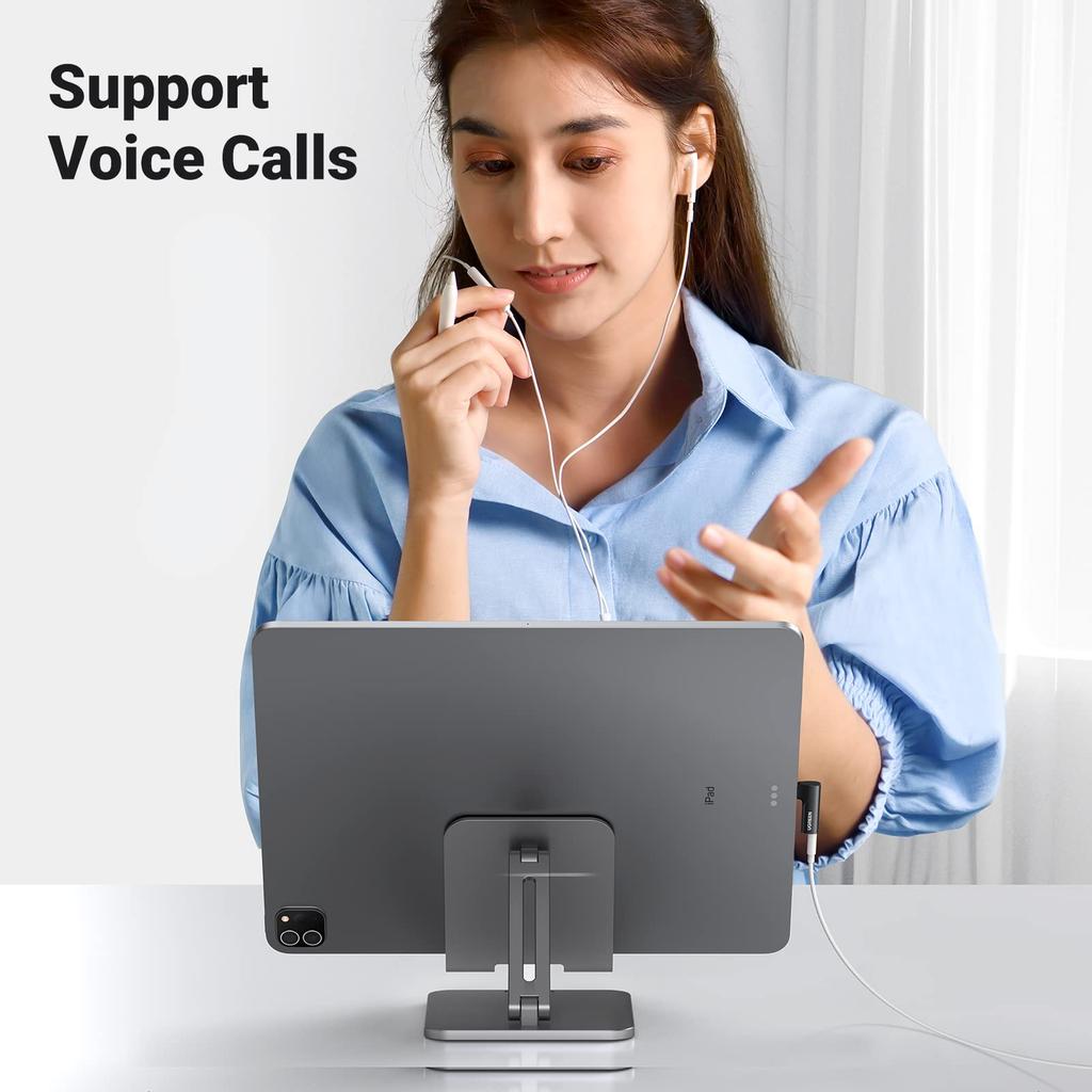 UGREEN to Earphone TRRS Sound Equipped with DAC Direct Insertion for Adjustable Compatible with iPhone S21 Black Type-C 3.5mm Adapter, 3-Pole/4-Pole