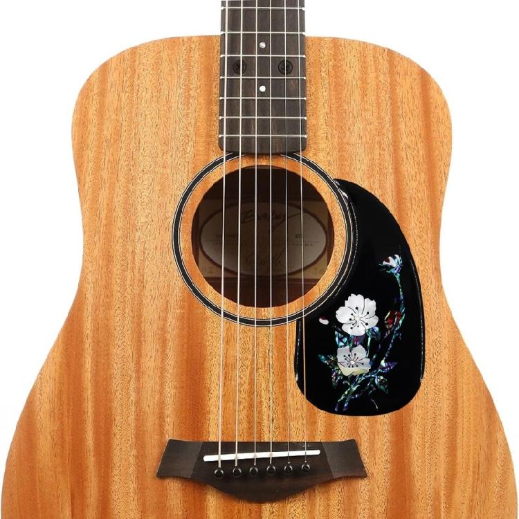 Guitare Folk Acoustique Auto-Adhésive Plaque de Protection de Rechange PVC Pickguard de Guitare Plaque de Protection Anti-Rayures Durable