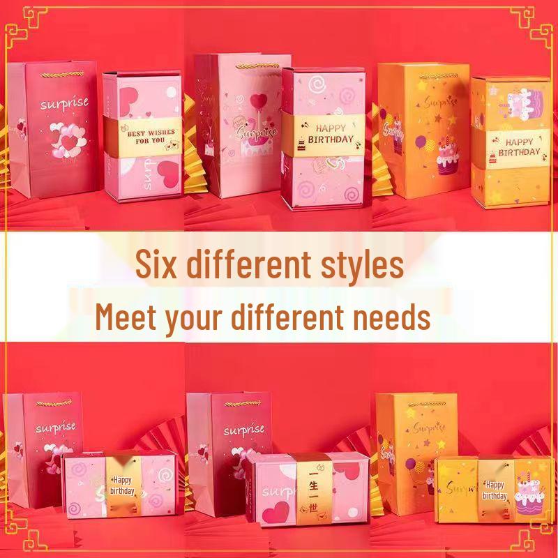 Valentine's Day Surprise: Pop-Up Red Envelope Gift Box