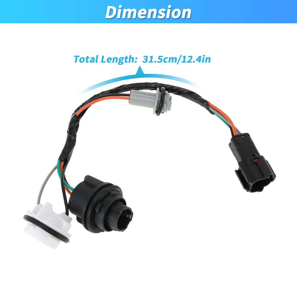 X Autohaux Tail Light Socket Wiring Harness for Hyundai Tucson 2015-2018 No.92480-D3010
