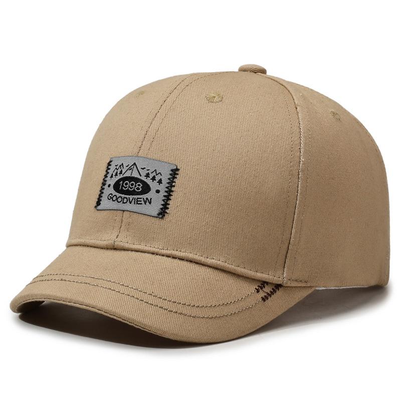 Northwood New Short Brim Cloth Label Letter Hip Hop Baseball Cap for Men and Women Versatile Summer Outdoor Baseball Hat
