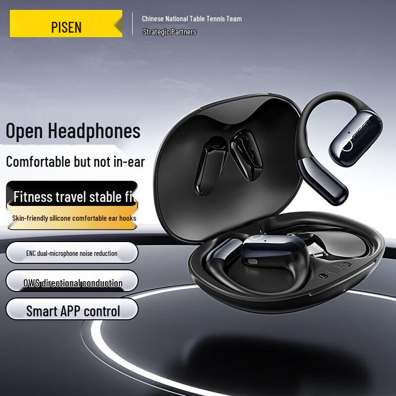 Pisen LV25JL OWS Open-Ear Sports Bluetooth Earbuds