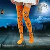 Over Knee Thigh Socks Halloween Thigh High Stockings Novelty Hosiery Printed Long Stockings for Womens Girls Gifts