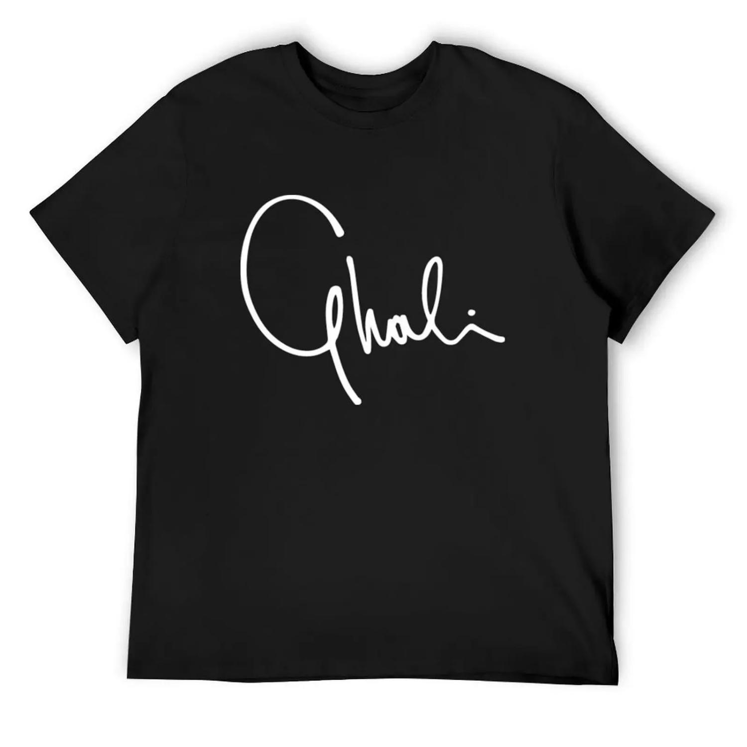 Ghali Rapper Italian T-Shirt Aesthetic clothing cute tops valentines clothes mens t shirts pack S