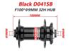 Novatec D041SB/D042SB MTB Disc Brake Hubs, 4 Bearings, 28/32/36 Holes