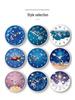 Creative Astronaut Space Wall Clock for Children's Room - Modern, Simple, and Silent