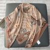 New loose beard large square scarf women's fashion temperament decorative warm scarf travel outside shawl