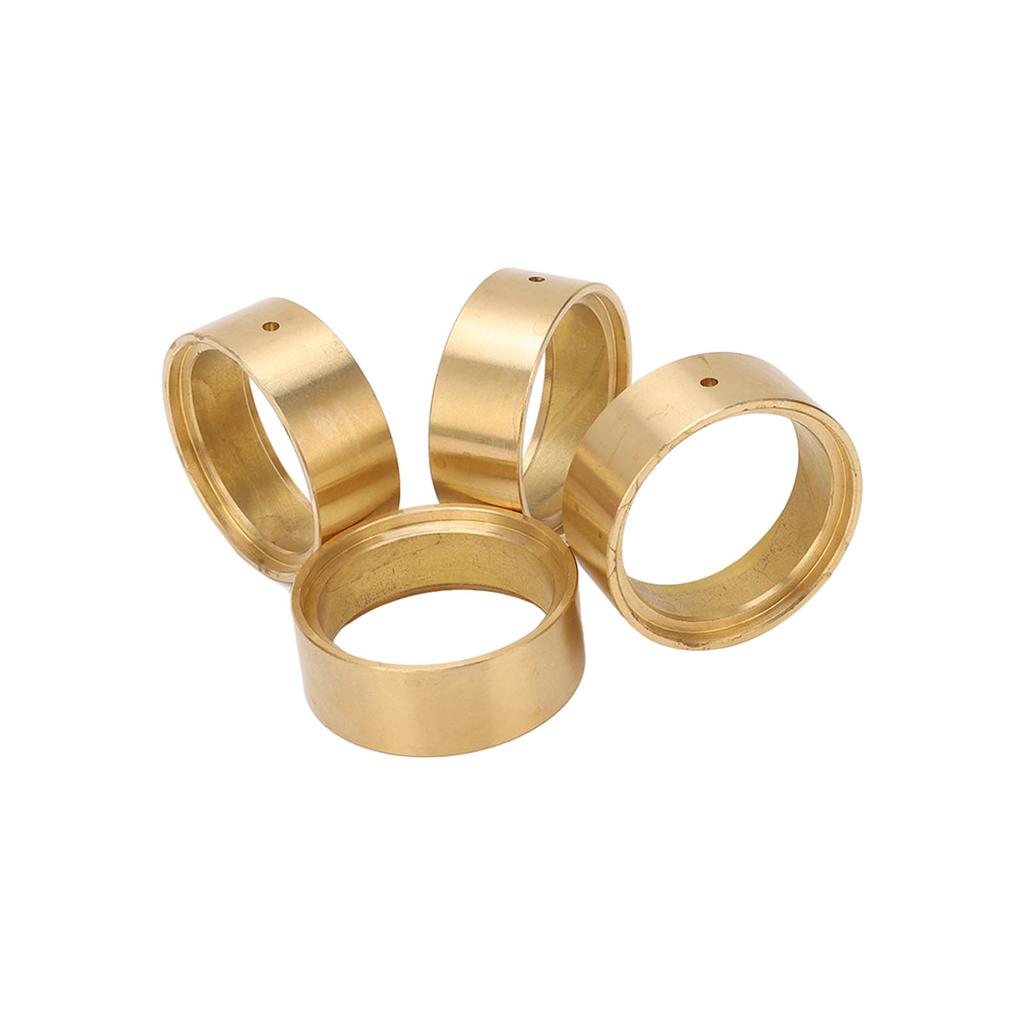 4PCS RC Brass Wheel Weights Beadlock Wheel Counterweight Clamp Ring for FMS 1/18 1/24 FCX24