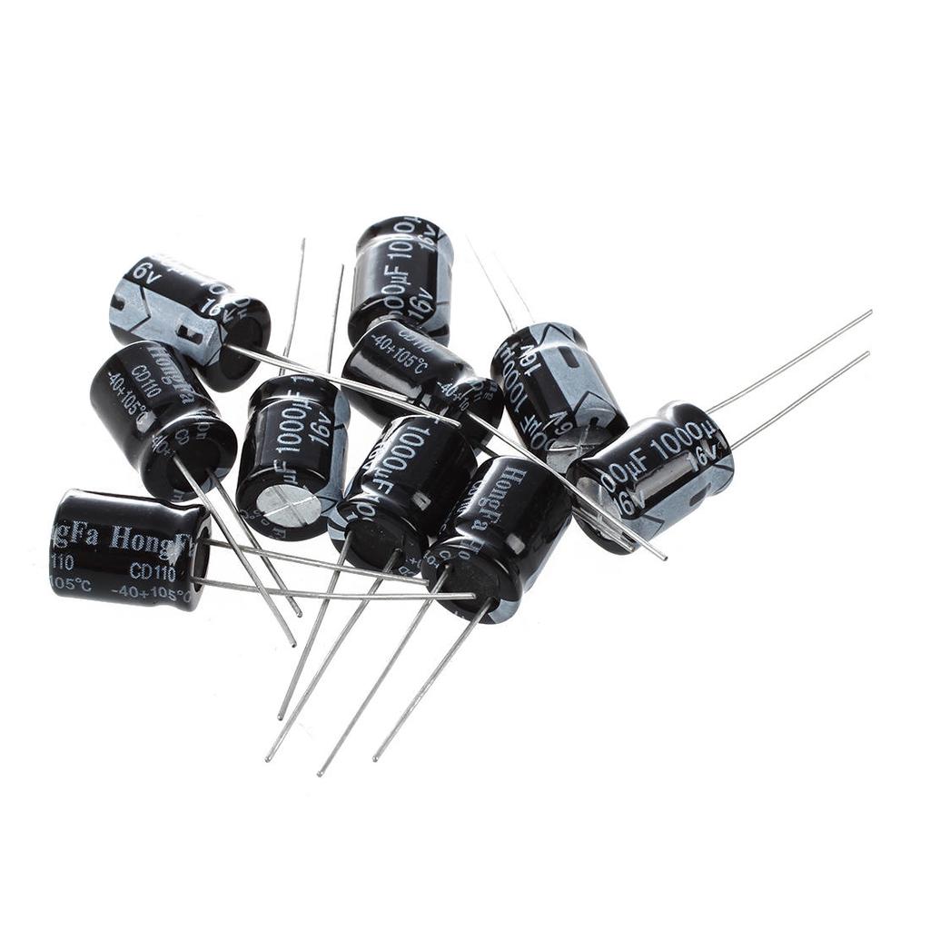 60pcs New 12 Values 1uF ~ 470uF Electrolytic Capacitor Radial Assortment Kit