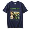 Rapper Feid Ferxxo Ferxxocalipsis Print T Shirts Male Summer Cotton Tshirt Short Sleeve Men Women Hip Hop Oversized T-shirt